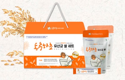 동충하초 유산균 쌀 세트 B (한국의과학연구원 황세란 박사의 유원플러스 발효 쌀 / 쌀+파우더)